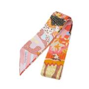 Pre-owned Silk scarves Hermès Vintage , Multicolor , Dames