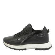 Pre-owned Leather sneakers Givenchy Pre-owned , Black , Heren