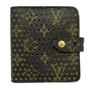 Pre-owned Leather wallets Louis Vuitton Vintage , Green , Dames