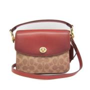 Pre-owned Canvas handbags Coach Pre-owned , Beige , Dames