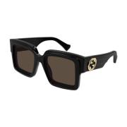 Stijlvolle zonnebril voor de perfecte look Gucci , Black , Unisex