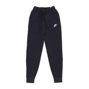 Dames Fleece Trainingsbroek Zwart/Wit Nike , Black , Dames