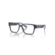 Stijlvolle Vista Zonnebril Versace , Blue , Unisex