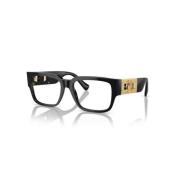 Stijlvolle Vista Zonnebril Versace , Black , Unisex