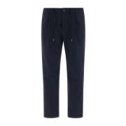 Blauwe warme tech broek elegante stijl Herno , Blue , Heren