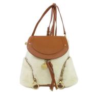 Pre-owned Leather backpacks Chloé Pre-owned , Brown , Dames