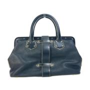 Pre-owned Leather louis-vuitton-bags Louis Vuitton Vintage , Black , D...