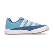 Blauw/Wit Lage Sneaker Kristal Stijl Adidas , Blue , Heren