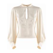 Ivoor Shirt Collectie Nenette , Beige , Dames