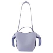 Leather shoulder-bags Acne Studios , Blue , Dames