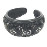 Pre-owned Leather hair-accessories Louis Vuitton Vintage , Black , Dam...