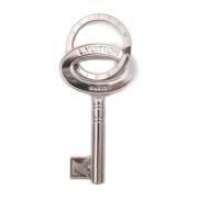 Pre-owned Metal key-holders Louis Vuitton Vintage , Gray , Dames