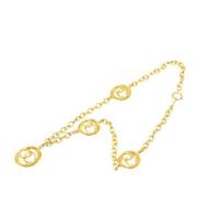 Pre-owned Metal chanel-jewelry Chanel Vintage , Yellow , Dames