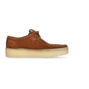 Tan Nubuck Lifestyle Schoen Clarks , Brown , Heren