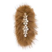 Faux Fur hair-accessories Simone Rocha , Brown , Dames