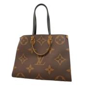 Pre-owned Fabric louis-vuitton-bags Louis Vuitton Vintage , Brown , Da...