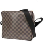 Pre-owned Canvas shoulder-bags Louis Vuitton Vintage , Brown , Heren