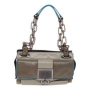 Pre-owned Leather balenciaga-bags Balenciaga Vintage , Gray , Dames