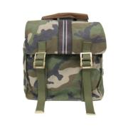 Pre-owned Canvas backpacks Valentino Vintage , Green , Dames