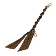 Pre-owned Fabric key-holders Louis Vuitton Vintage , Brown , Dames