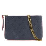 Pre-owned Fabric louis-vuitton-bags Louis Vuitton Vintage , Blue , Dam...