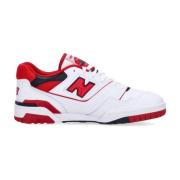 Witte/Rode Lage Top Sneakers New Balance , White , Heren