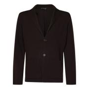 Bruine Merinowollen Blazer Buitenkleding Drumohr , Brown , Heren