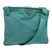 Pre-owned Nylon prada-bags Prada Vintage , Blue , Dames