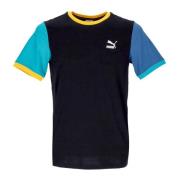 Klassieke Blok Tee Heren T-Shirt Puma , Black , Heren