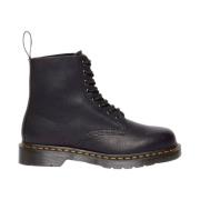 Zwarte Leren Chelsea Laarzen Dr. Martens , Black , Heren