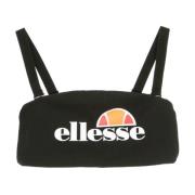 Zwarte Bh Top voor Vrouwen Ellesse , Black , Dames