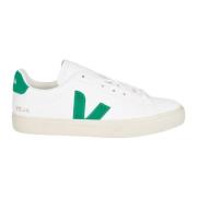 Chromevrije leren sneakers voor heren Veja , White , Heren