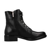 Lace-up Boots Regarde Le Ciel , Black , Dames