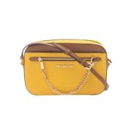 Pre-owned Leather shoulder-bags Michael Kors Pre-owned , Yellow , Dame...