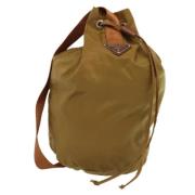 Pre-owned Nylon prada-bags Prada Vintage , Brown , Dames