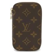 Pre-owned Fabric key-holders Louis Vuitton Vintage , Brown , Dames