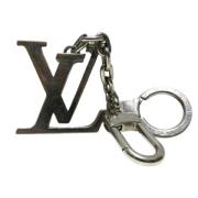 Pre-owned Fabric key-holders Louis Vuitton Vintage , Gray , Dames