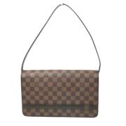 Pre-owned Fabric louis-vuitton-bags Louis Vuitton Vintage , Brown , Da...