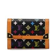 Pre-owned Fabric wallets Louis Vuitton Vintage , Multicolor , Dames