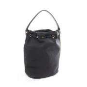 Pre-owned Leather prada-bags Prada Vintage , Black , Dames