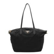 Pre-owned Leather prada-bags Prada Vintage , Black , Dames