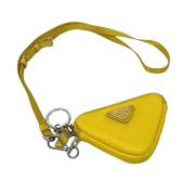 Pre-owned Nylon prada-bags Prada Vintage , Yellow , Dames