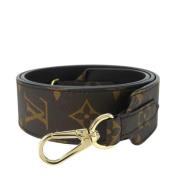 Pre-owned Leather belts Louis Vuitton Vintage , Brown , Dames