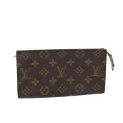 Pre-owned Canvas pouches Louis Vuitton Vintage , Brown , Dames