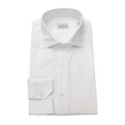 Formele Franse Kraag Shirt Bagutta , White , Heren