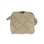 Pre-owned Leather crossbody-bags Bottega Veneta Vintage , Gray , Dames