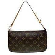 Pre-owned Fabric louis-vuitton-bags Louis Vuitton Vintage , Brown , Da...