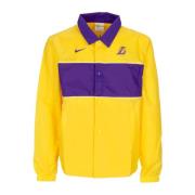 Los Angeles Lakers Lichtgewicht Coach Jack Nike , Yellow , Heren