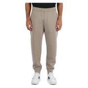 Sportieve katoenmix sweatpants met logoborduursel Emporio Armani , Bei...