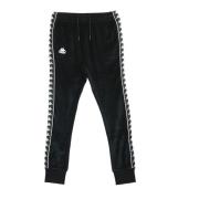 Heren Zwart/Wit Sweatpants Tracksuit Kappa , Black , Heren